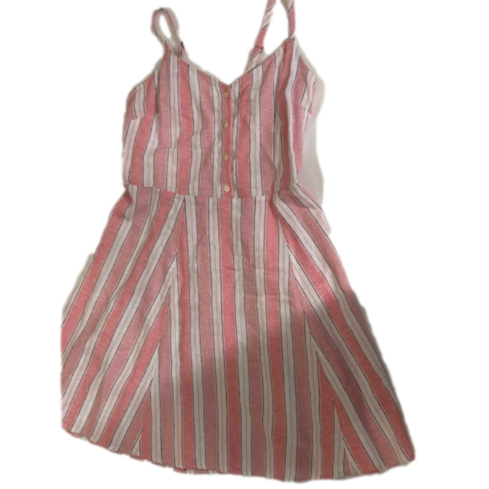 GAP Women’s Summer A-Line Halter dress S pink NWT - Picture 6 of 9